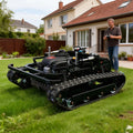 800mm High Efficiency Automatic Lawn Mower with Remote Control for Slope Gardens Easy Home Customized Machine