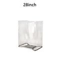 1Pc Transparent PVC Luggage Cover Protector - Universal Dustproof Scratch Resistant Suitcase Protector For 20-28in Travel Bags