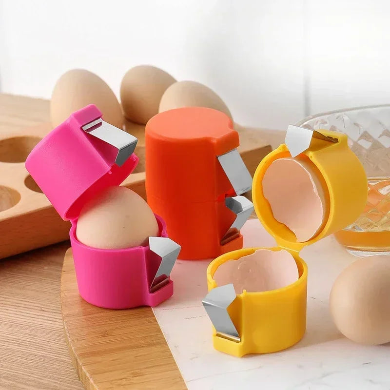 Creative Egg Shell Opener Egg Shell Separator Not Dirty Hands Egg Cracker Tool Kitchen Essentials