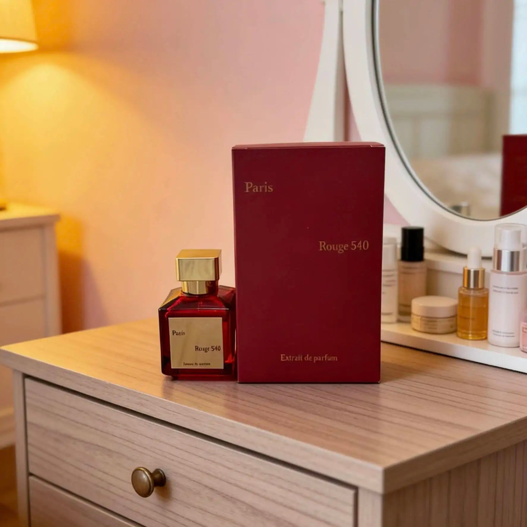 Kurkdjian Baccarat Rouge 540 Extrait De Parfum 70Ml Long-Lasting Fragrance, A Perfect Valentine's Day Gift.