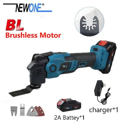 NEWONE 18V Brushless Quick release Oscillating tool Multi functional tool Renovator Electric trimmer Compatible for LXT 18V