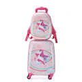 Cartoon trolley suitcase with backpack set children's cute 13 inch bag boys girls 18 inch carry on rolling luggage travel valise