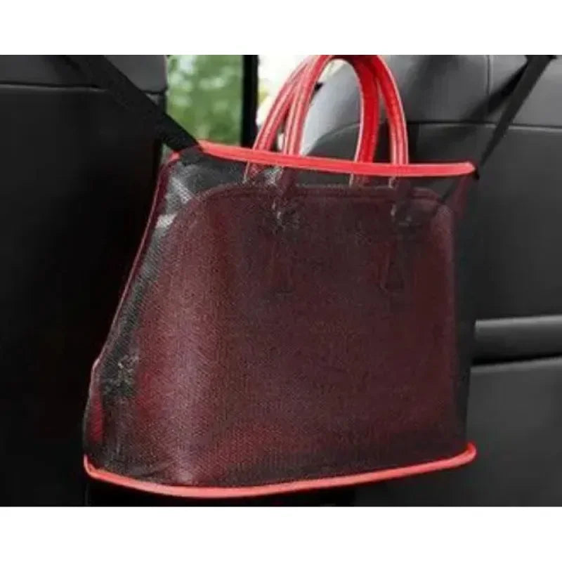 Car seat storage bag suitable for suspension between seats Car storage net bag Suspension storage bag Large capacity
