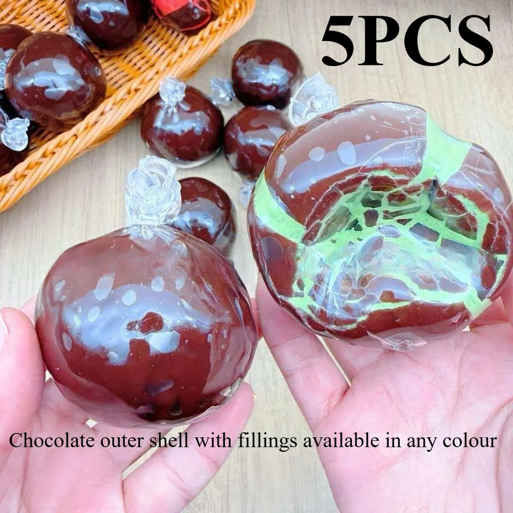 Squishy Stress Balls Slow Rebound Wax Skin Squeeze Toy Sensory Fidget Toy Soothing Relieving Stress For Kids Adult Party Gifts
