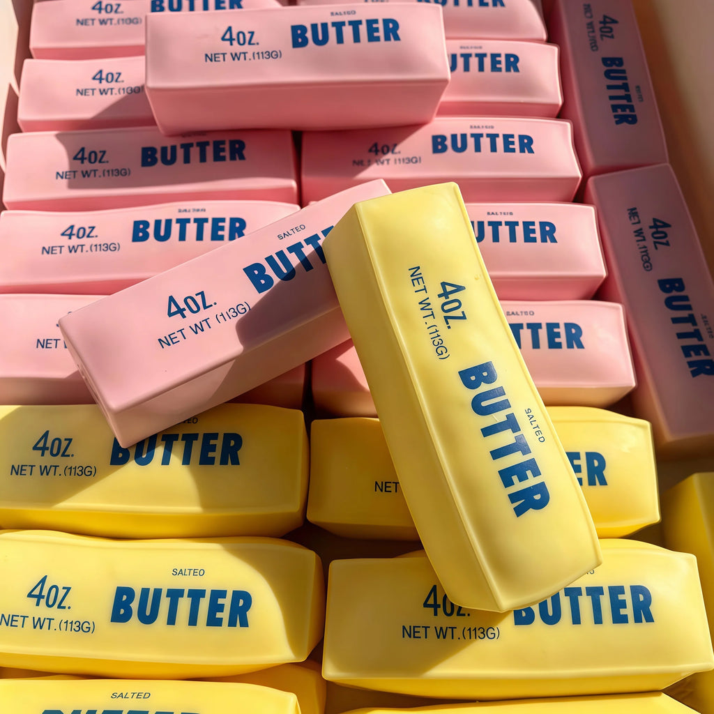 Creative Butter Stick Squishy Fidget Toy Building Block Filling No Rebound Squeeze Toy Adult Sensory Stress Relief Fidget Toy