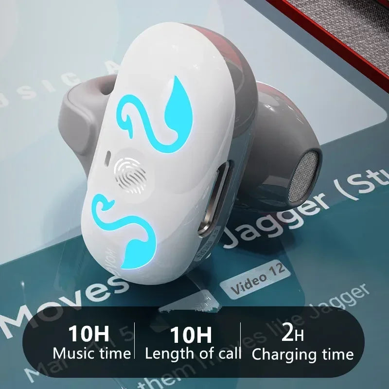 GD68 TWS Bluetooth V5.3 With Mic Wireless Headphones HiFi Stereo Long-lasting Battery Noise Reduction Sports Waterproof Headsets