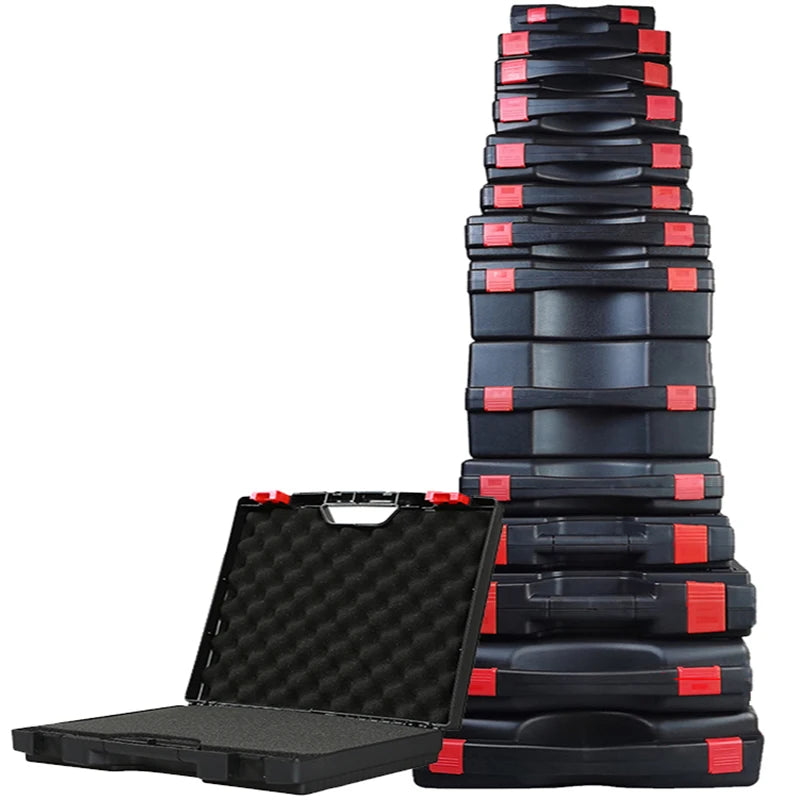Suitcase Tool Box Professional With Spong Complete Toolbox Cases Portable Plastic Tool Case Safety Equipment Instrument Case