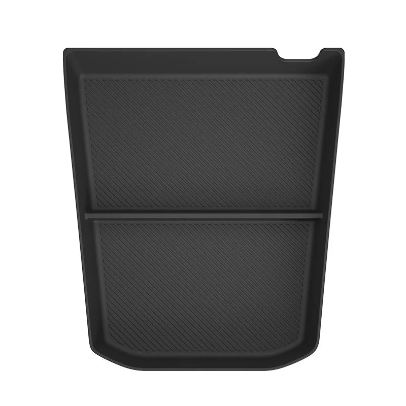 For Toyota BZ4X 2026 RHD Center Console Lower Storage Box Anti-Slip TPE Organizer Tray Right Hand Drive Car Interior Accessories