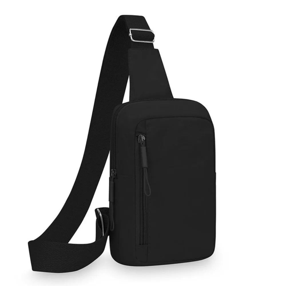Oxford Cloth Women's Chest Bags Black Yellow White Blue Multifunctional Waist Bag Multi-compartment Purse Sports Chest Bag