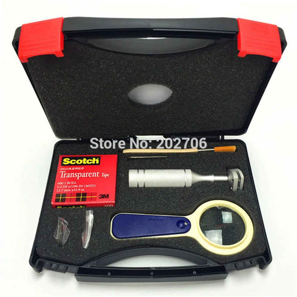 ETOPOO SISI SET Cross Cutter Adhesion Tester Cross-Cut Tester Kit Including 1mm/2mm Blades