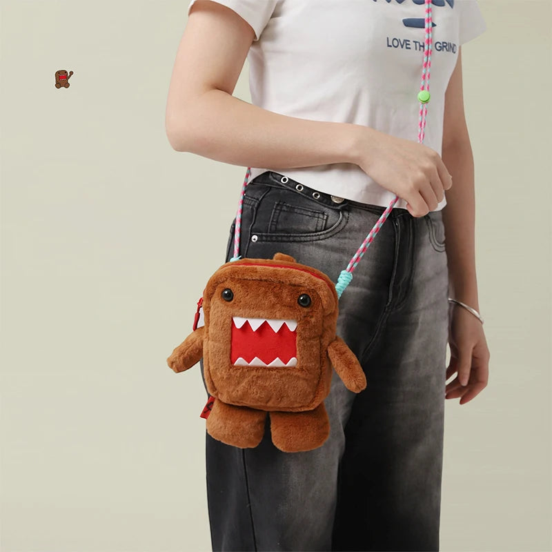 Cute Cartoon Shoulder Bag Portable Crossbody Zipper Coin Purse Multifunctional Magnetic Pendant Bag New Small Fun Children's Bag