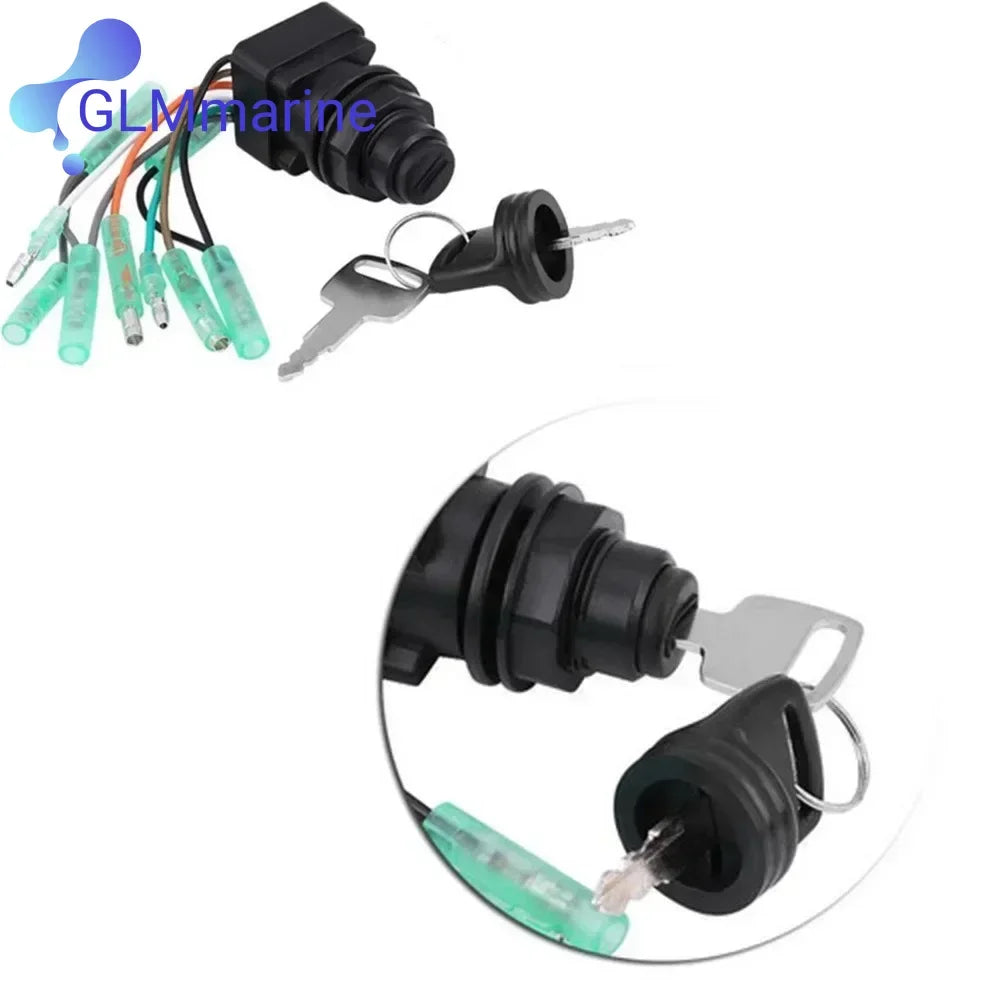 37110-99E00 Key Switch Ignition for Suzuki DT25 To DT225 Outboards Engines Motors Parts 37110-92E01