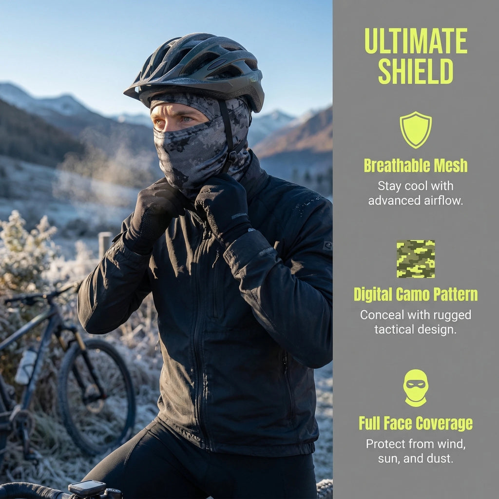 1pc/5pcs Stretchy Breathable Balaclava Cap Unisex Bicycle Motorcycle Helmet Inner Cap Outdoors Hiking Hunting Ski Mask Scarf