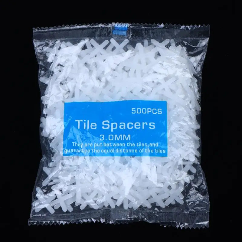 【LM】1Bag 1/1.5/2/2.5/3mm Tile Spacer Cross Tile Leveling Clips Floor Wall Laying Construction Tool Positioning  Cross Clips