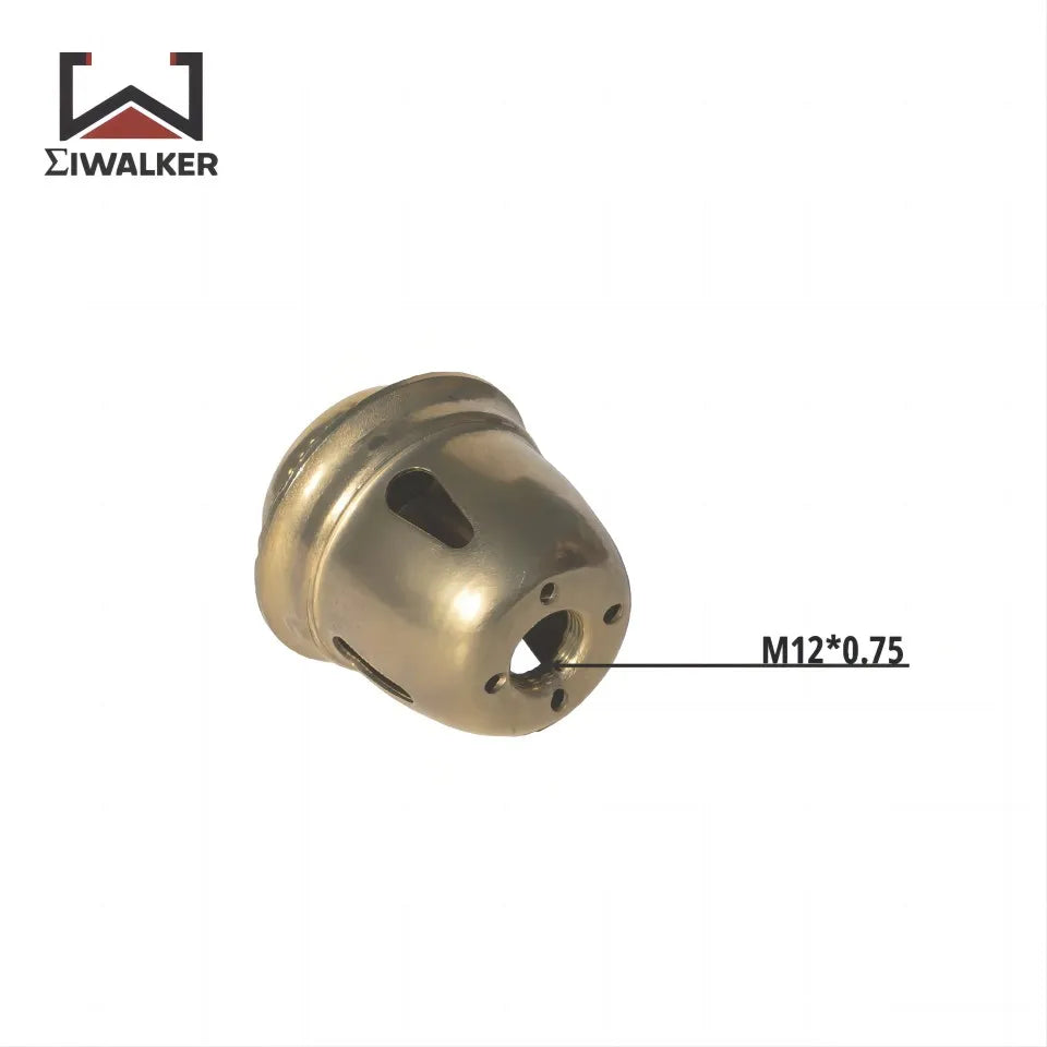 The low-noise burner head of the iWalker Camping Oil Stove G43S has a thread specification of M12×0.75.