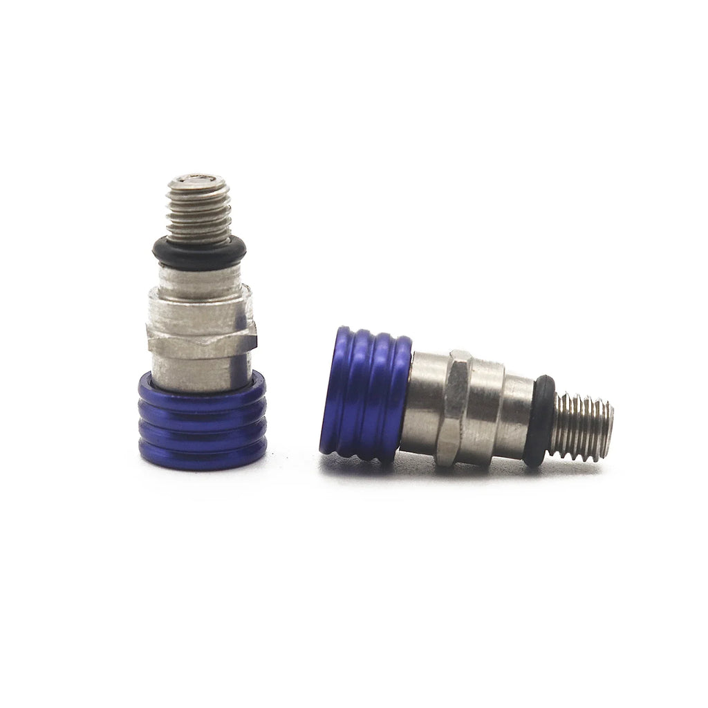 M4/M5 Bleed Waterproof front Fork Bleeder Relief Valve Fork Relief Valve Fit CRF YZF KXF Fork Bleed Valve Stainless steel