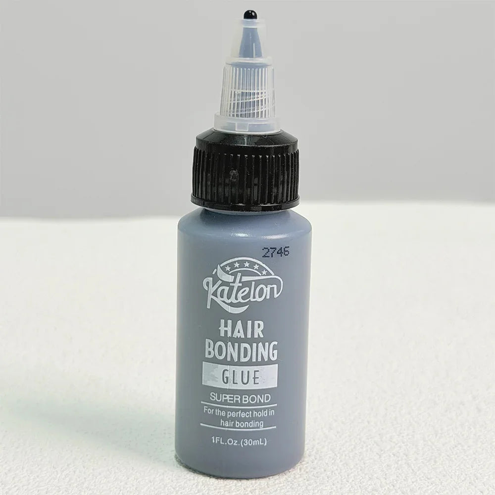 Katelon Hair Bonding Glue Super Strong ,Super Bond Adhesive For the perfect holdin hair bonding 1oz/2oz/4oz  Wig Hold Glue