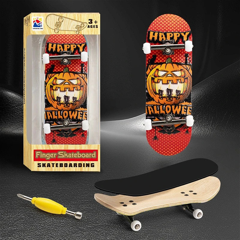 Wholesale Professional Bearing Mini Stress-Relieving Fingerboard Toy Made of Five-Layer Maple Wood