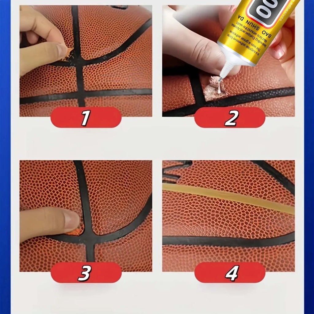 Powerful Ball Repair Adhesive, Suitable for Various Types of Balls Such As Basketballs, Footballs, Rugby Balls And Tennis Balls.