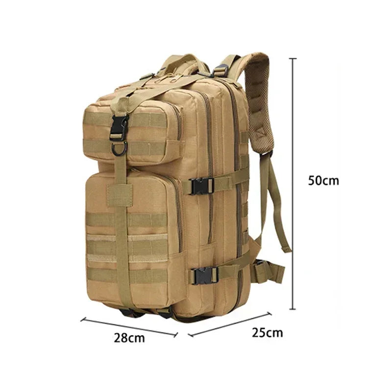 35L Men Women Survival Outdoor Backpack Trekking Sport Travel Rucksacks Camping Hiking Fishing Bags Tactical Backpack Hunting