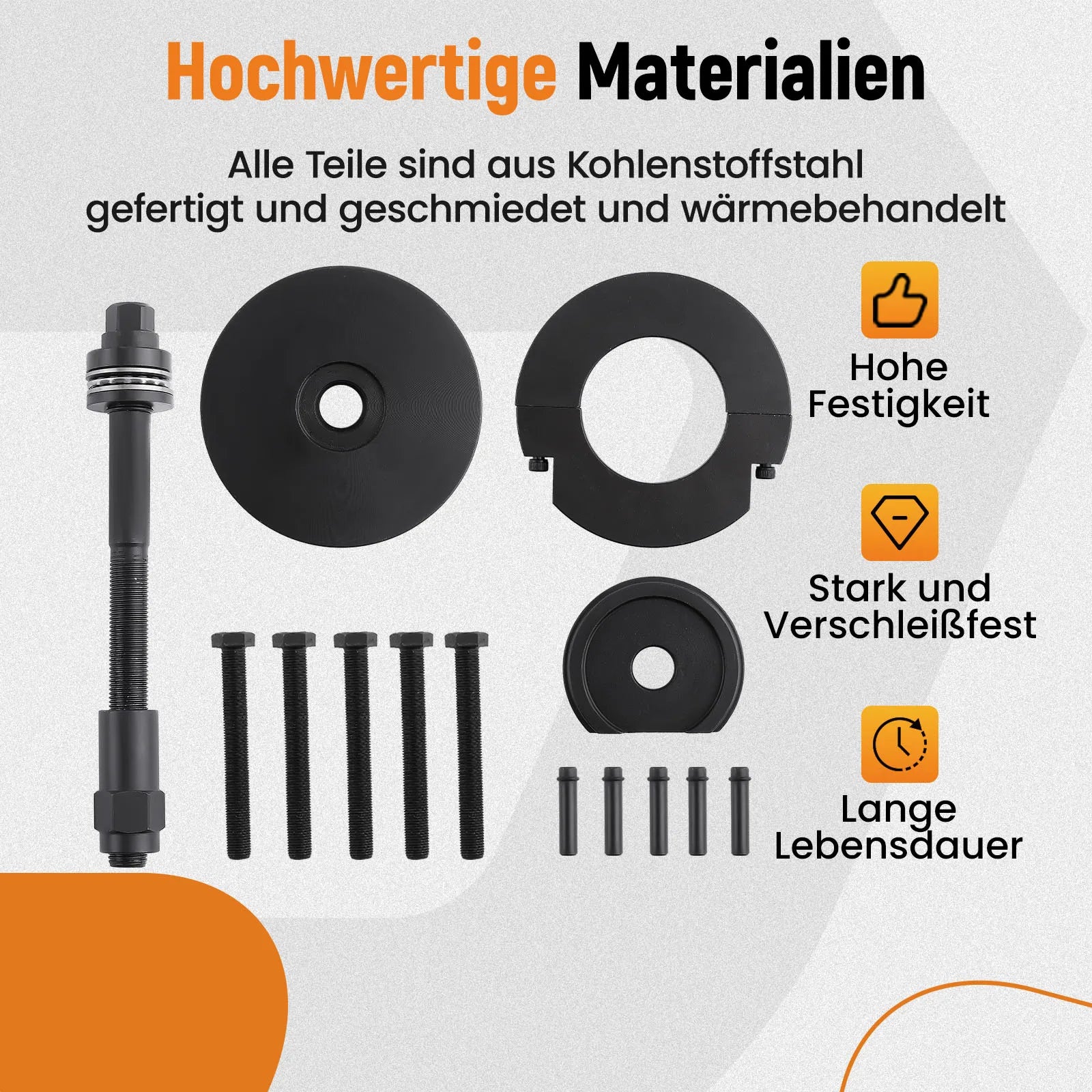 Wheel bearing tool transporter for Citroen Opel Peugeot Toyota compact wheel bearing