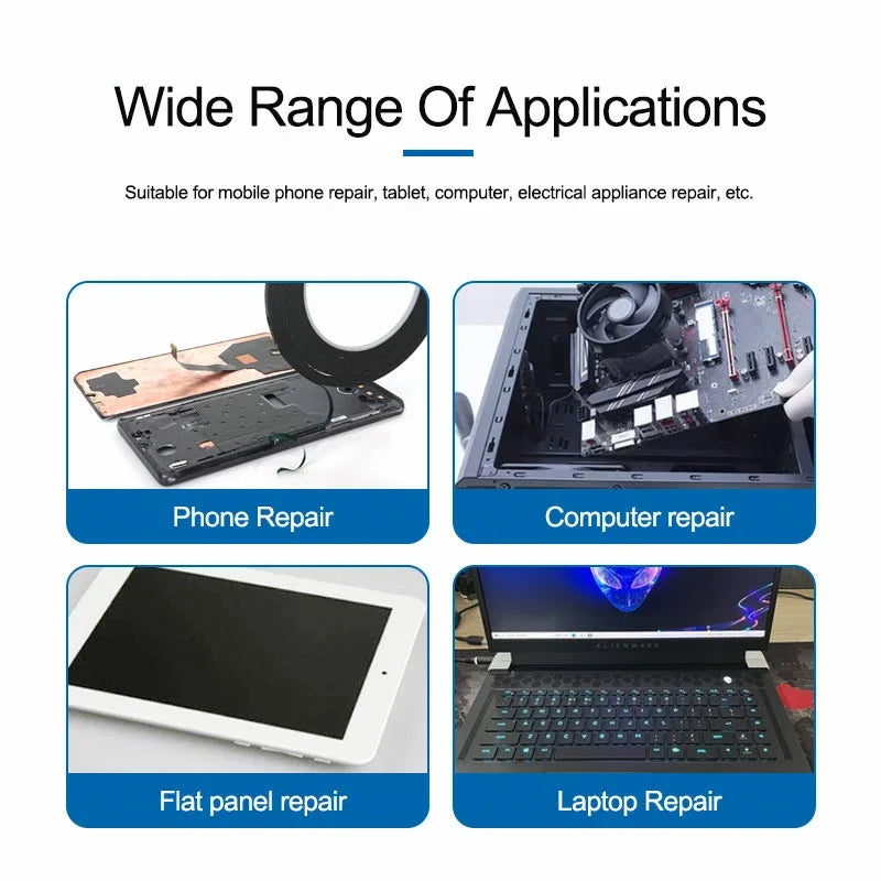 black double-sided tape foam sticker double-sided sticker for repairing LCD screens on mobile phones, TVs, computers, and edges