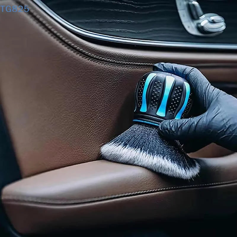 1pcs Small Multi-Purpose Detailing Brush Soft Bristles For Dusting Or Scrubbing Interior & Delicate Surfaces Car Cleaning Tools