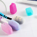 5Pcs Silicone Toothbrush Head Covers Protective Caps Travel Dustproof Universal Toothbrush Accessories Cover Covers Caps