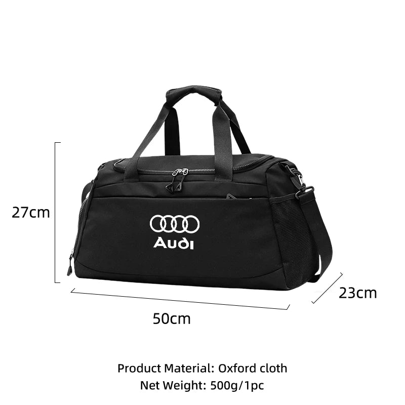 Car Logo Fitness Enthusiast Organiser Travel Storage Bag Tools Box For Audi A1 A3 A4 A5 A6 A7 A8 Q2 Q3 Q5 Q7 Q8 Quattro S7 S8 S3