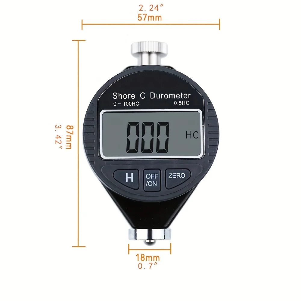 ETOPOO Factory-outlet Digital Shore Durometer Digital Hardness Tester Meter Shore A  Shore C  Shore D can choose