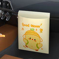 50/100pcs disposable car garbage bag, non marking adhesive car garbage bin, non marking cleaning bag, household and car garbage
