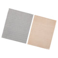 2Pcs Bbq Grill Mesh Mats Non-Stick High Temperature Resistant Reusable Griddle Screens for Barbecue Picnic Oven Baking Mat