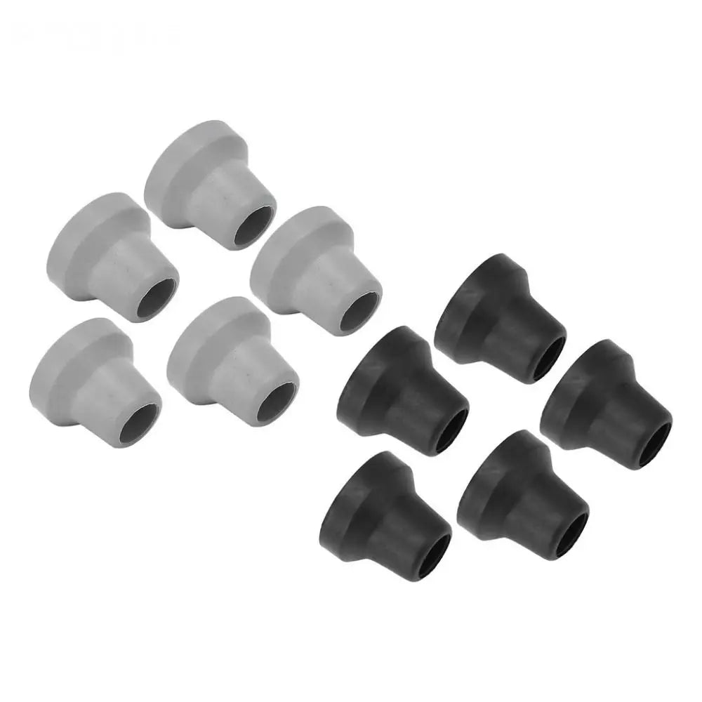 1Pcs 13mm/16mm Rubber Trekking Pole Foot Covers Outdoor Hiking Stick Feet Accessories Durable Non-slip Crutch Pads Replacement