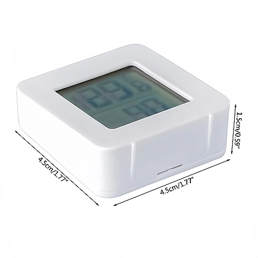 Indoor LCD Digital Thermometer Hygrometer Desk Wall Mount Electronic Temperature Humidity Meter Sensor Weather Station for Home