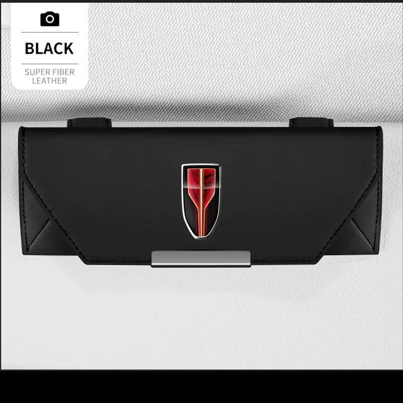 For Hongqi Hs5 Eqm5 Ousado Ehs7 Hs5 H5 H9 Hs5 E-Hs9 E-Qm5 Accessories Car Visor Sunglasses Glasses Holder Glasses Case Clip Box