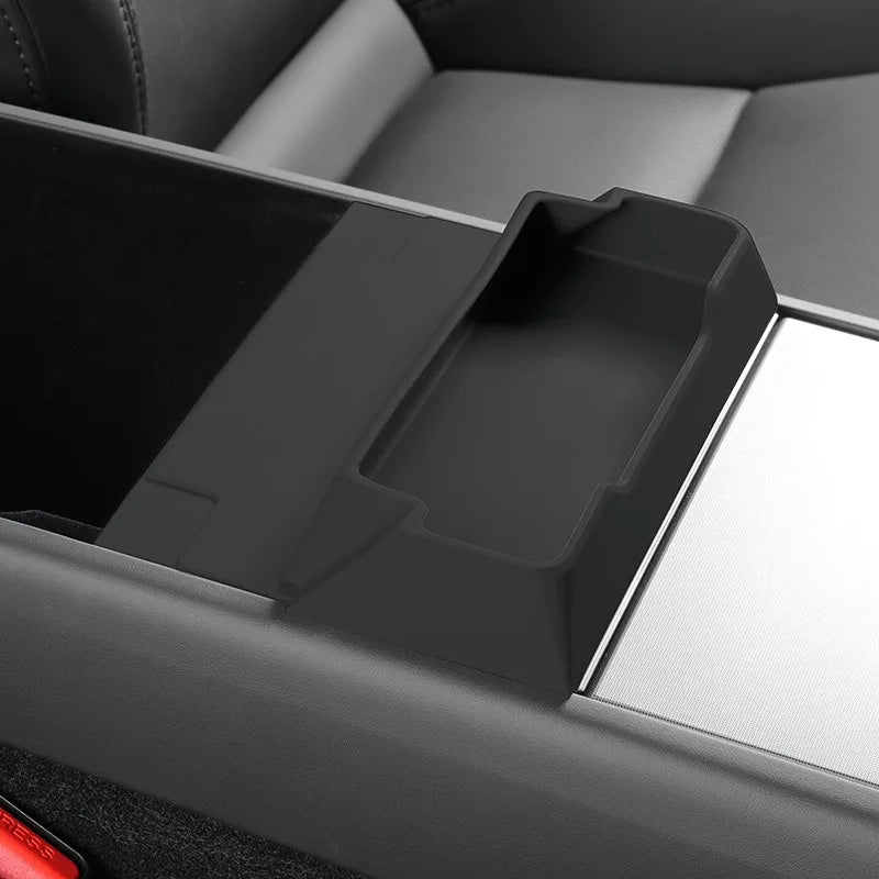 for New Tesla Model Y Juniper 2025 Interior Accessories Center Console Cup Holder Glasses Tray Armrest Box Protect Cover MY 2026