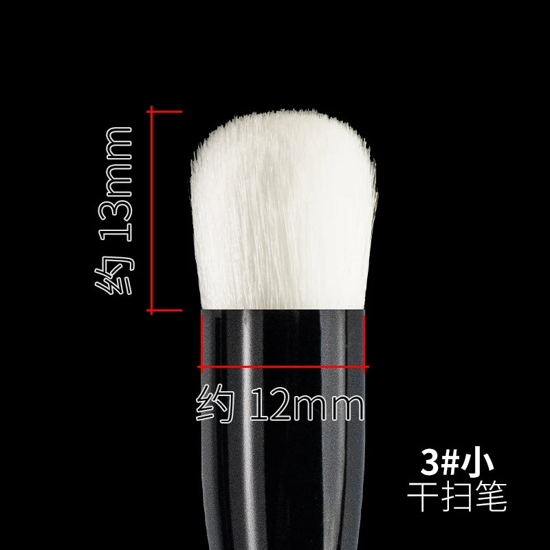RAYSTUDIO Modeling Brushes Series Fine-point / Liner / Flat / Dry Brush Functional Tool for Model Panel Wash Building Hobby Tool