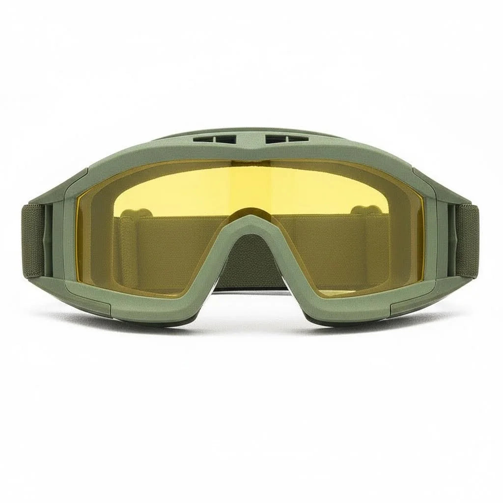 JSJM New Tactical Goggles Airsoft Windproof Dustproof Shooting Motocross Motorcycle Mountaineering Glasses CS Safe Protection