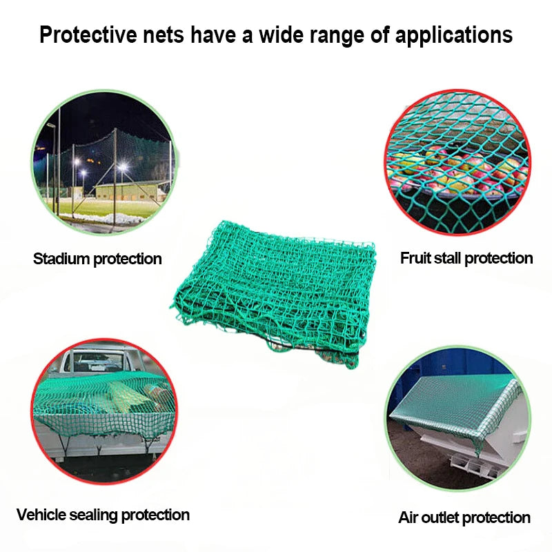 Stretchable Trailers Net Heavy Duty Cargo Net Universal Trailer Truck Boat Mesh Bungee Extend Luggage Net for Car Accessories