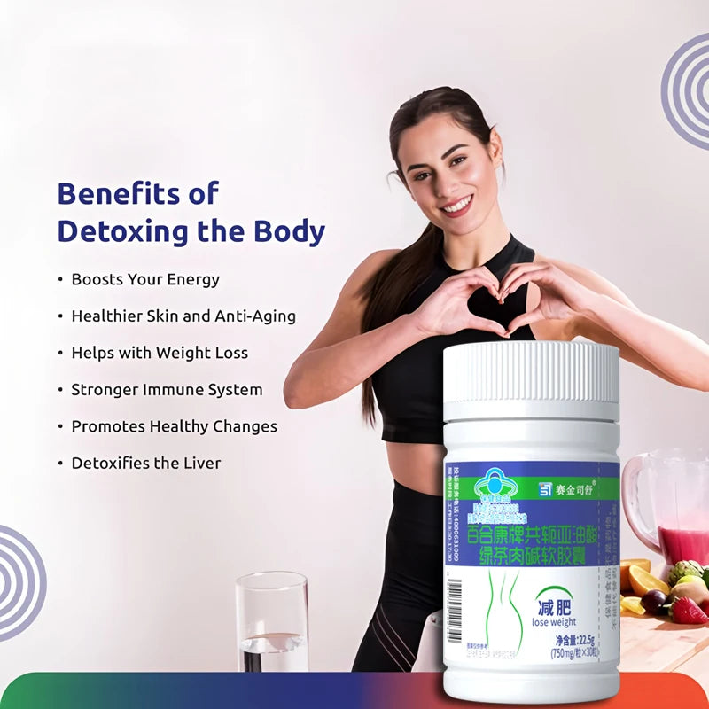 Conjugated linoleic acid Slimming Products green tea Cellulite Weight Loss for Lean Abdominal Fat Burner Detox Bowel Motility