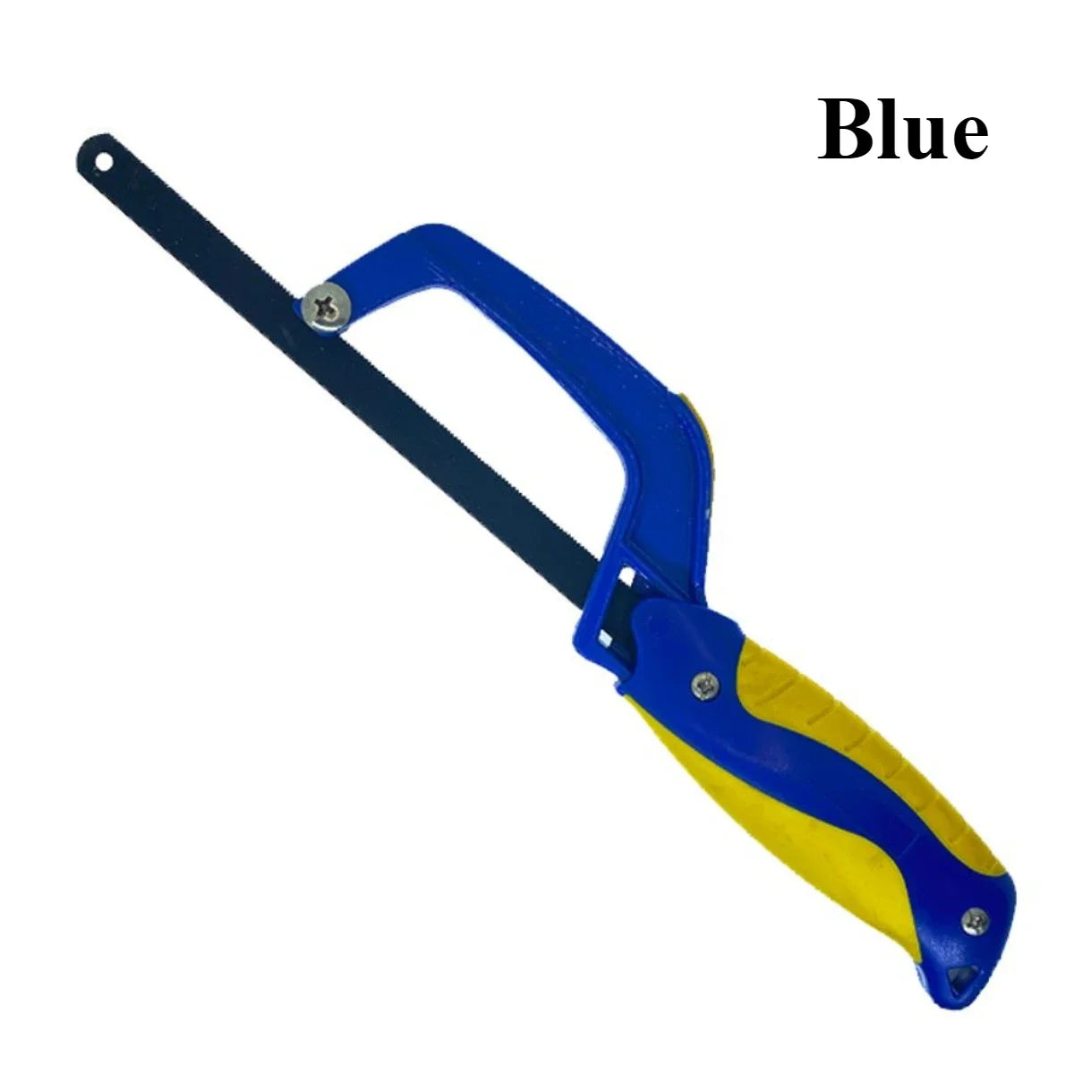 10" Flexible Heavy Duty Mini Hacksaws Aluminum Frame Compact Hack Metal Cutter Bi-Metal HSS Blade  Hand Saw Woodworking Tools