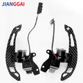 Magnetic Carbon Fiber Steering Wheel Paddle Shifters Extension for Ford F150 F-150 Raptor 2015-2025 Shifter Extended Accessories