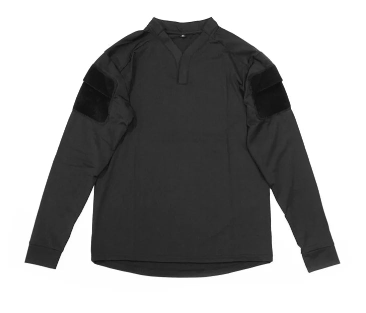 Velocity Style Rugby Shirt Quick Dry Tactical Long Sleeve T-Shirt CAG Love