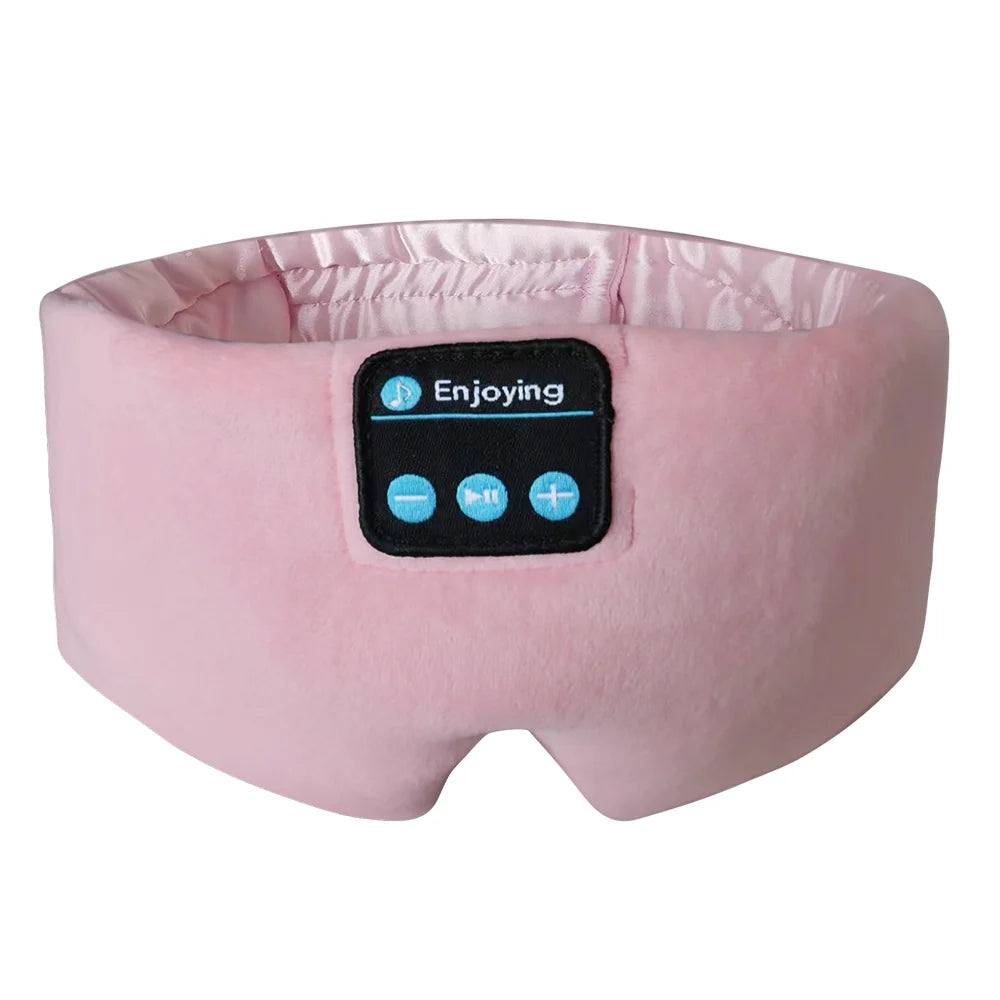 Bluetooth 5.2 Headphone 3D Wireless Music Eye Mask Headset Adjustable For Artifact breathable Sleeping Headphones