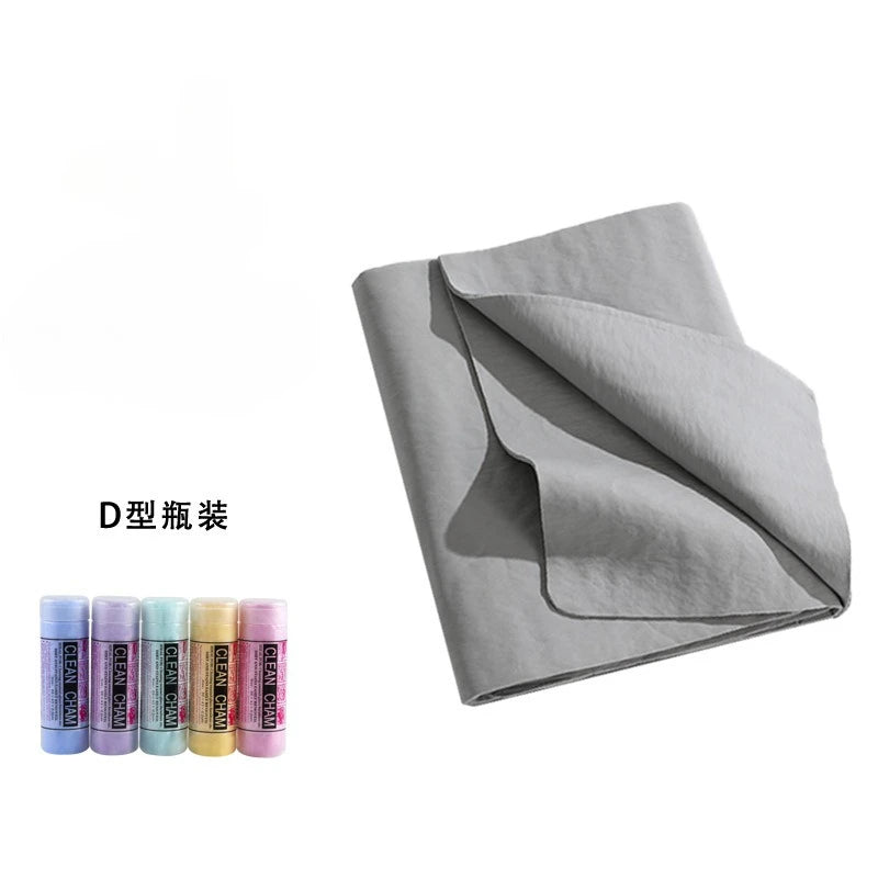Car Cleaning Cloth Specialized PVA Imitation Suede Fabric Quickdrying Water-absorbing Nonstaining Car Cleaning Towel Suede Cloth