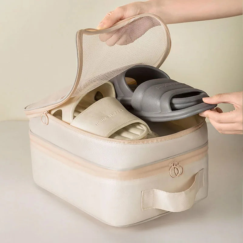 High Quality Portable Travel Shoe Bag Underwear Clothes Shoe Storage Bag Packaging Cube Organizer Multifunction Travel Accessori