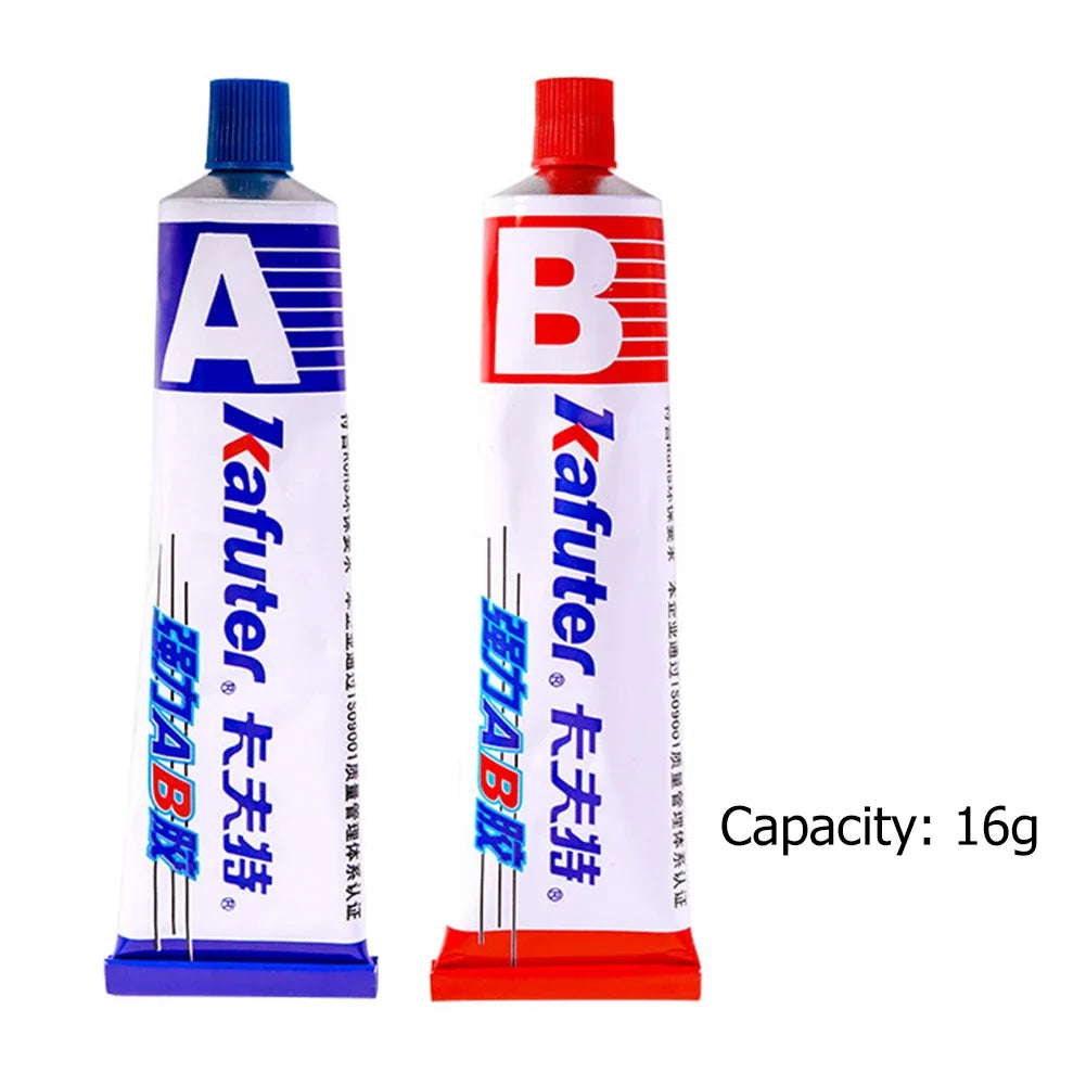 Strong Adhesive A+B Glue Metal Glass Pipe Leakage Repairing Plugging Superglue Marble Wood Welding Fixing Quick-Drying Tool
