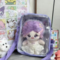 Kawaii 20cm Doll Ita Bag, Anime Style Transparent Crossbody Tote Bag, Casual & Versatile for Students