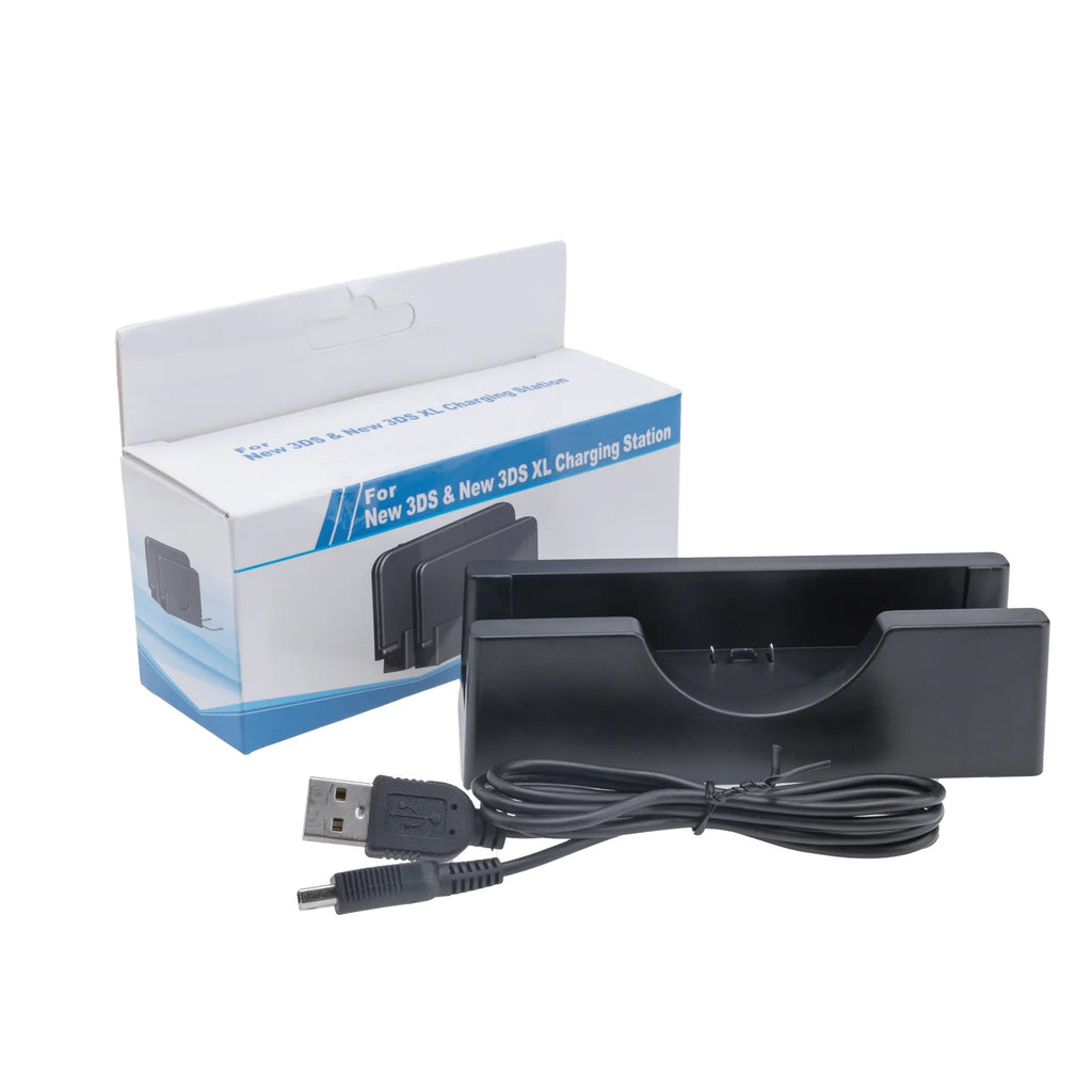 Charging Stand Charging Station Dock for Nintend New 3DS/New 3DS XL/3DS LL USB Cable Charger Dock Station Stand