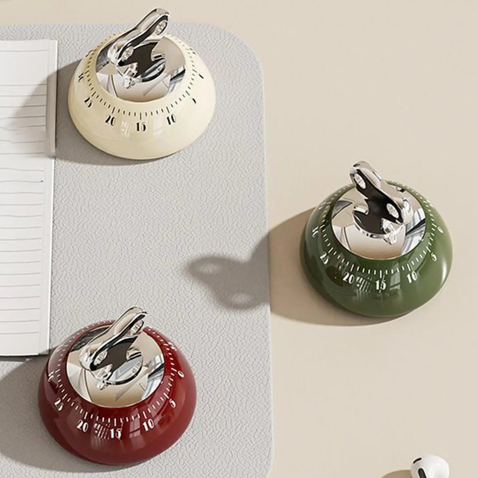 Kitchen Timer Manual Magnetic 60 Minutes Kitchen Timer Home Gadgets for BBQ Grilling Seniors Kids Home Workouts Professional
